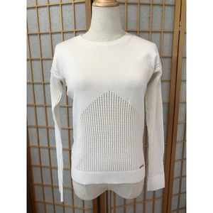 Abercrombie & Fitch Cream Sweater Crew Neck